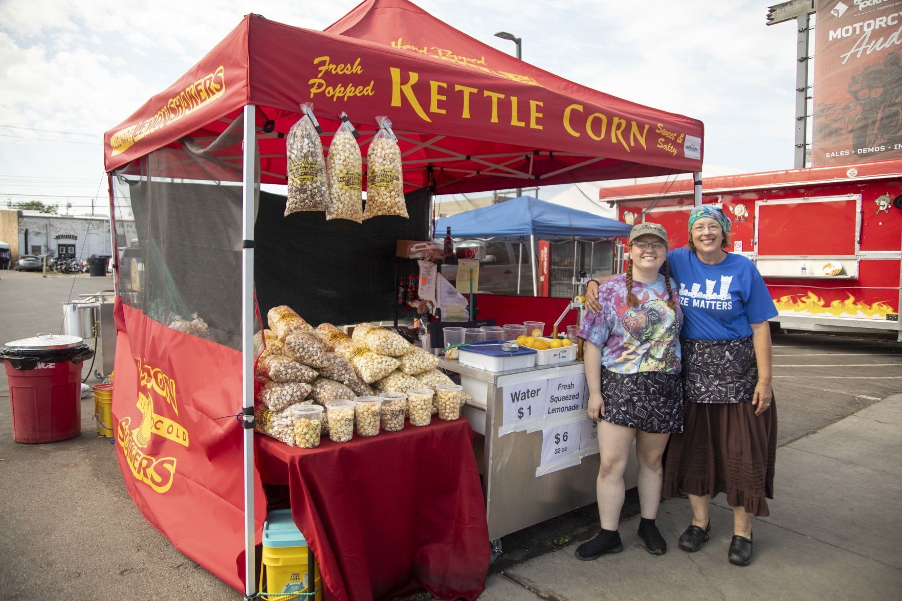 Kettlecorn Booth Portrait